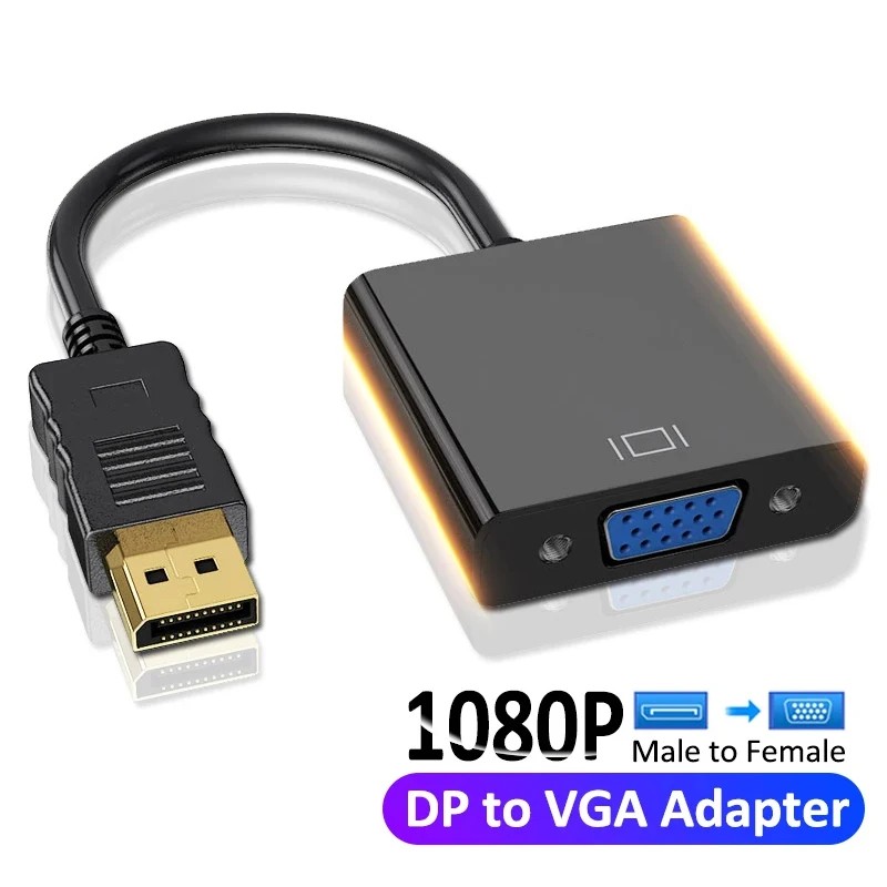 DisplayPort DP-VGA  - 1080P ̺ ȯ PC ǻ Ʈ HDTV    ÷ Ʈ